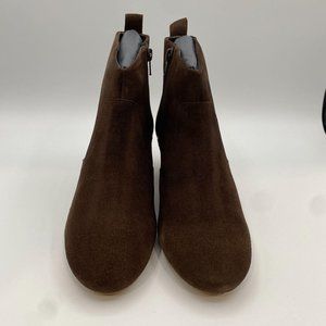 FIND. WOMEN'S ANKLE BOOTS BROWN CHOCOLATE